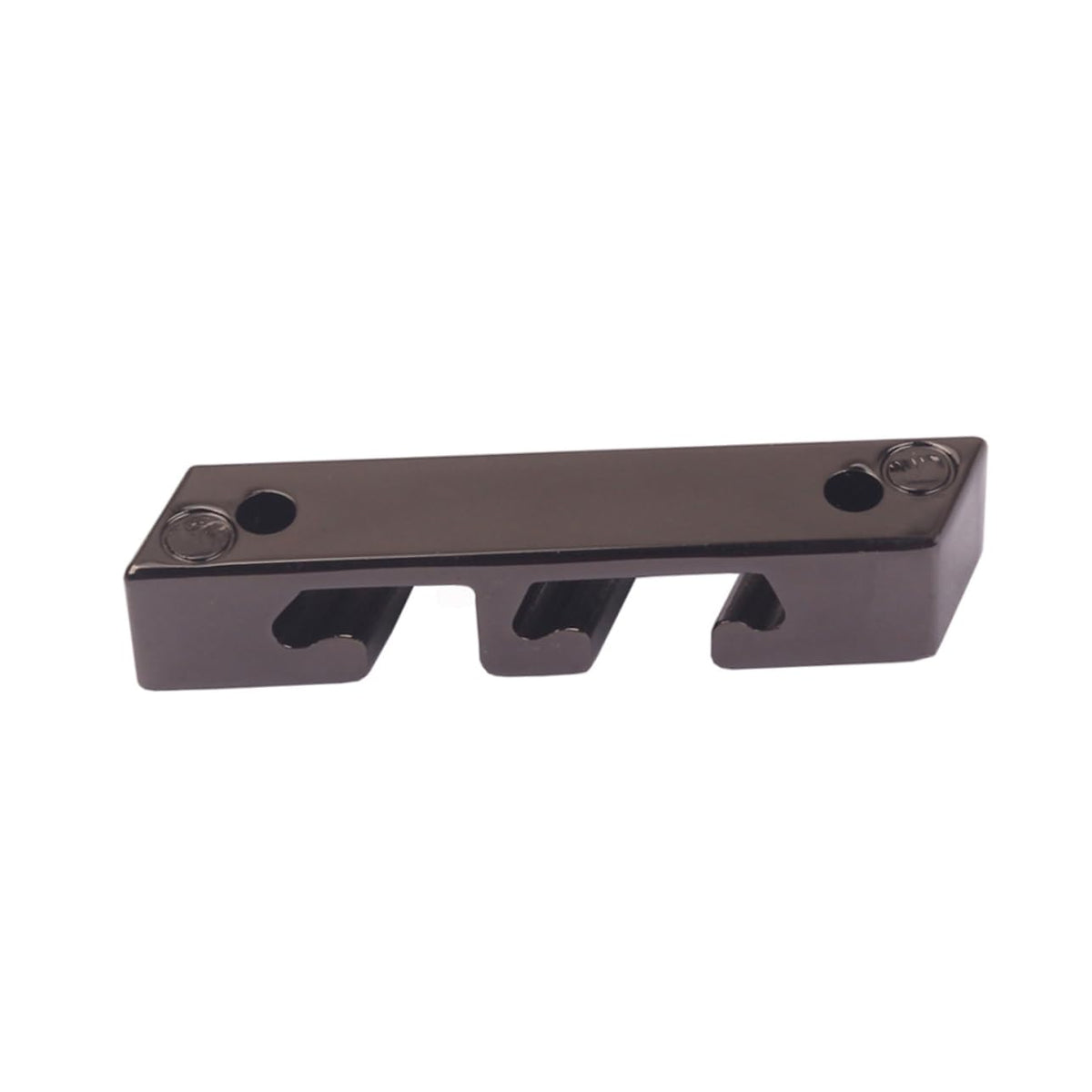 Black Metal Bass Guitar String Retainer F97402