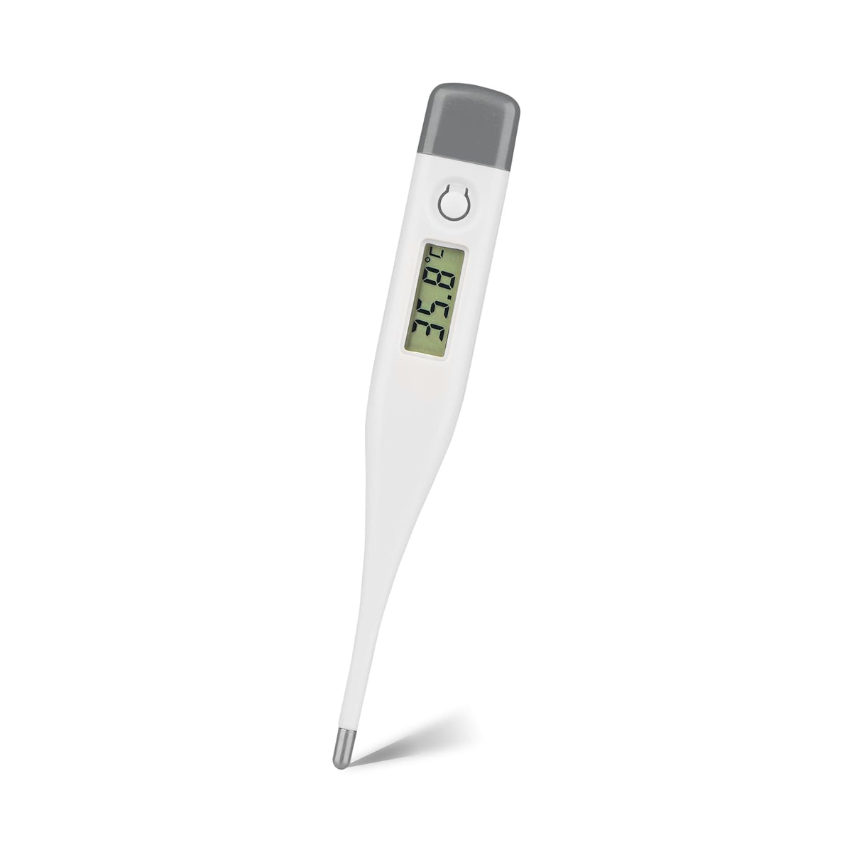 Digital Thermometer LCD Display Grey B52461
