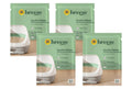 3.5 lbs Pack of 4 Unscented Recycled Paper Cat Litter Pellets Y173291