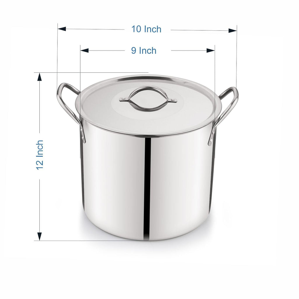 8 Qt Stock Pot with Lid W10712