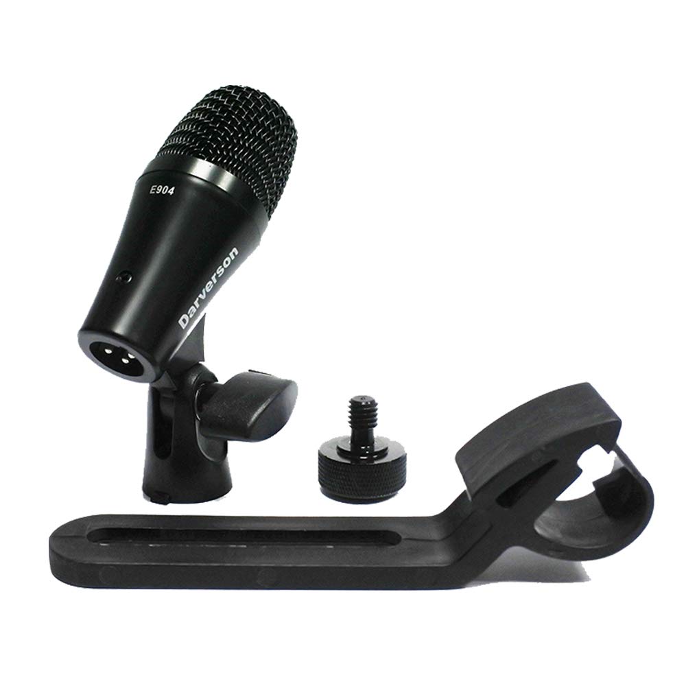 Cardioid Dynamic Drum Microphone with Fixed Holder Mount H579526