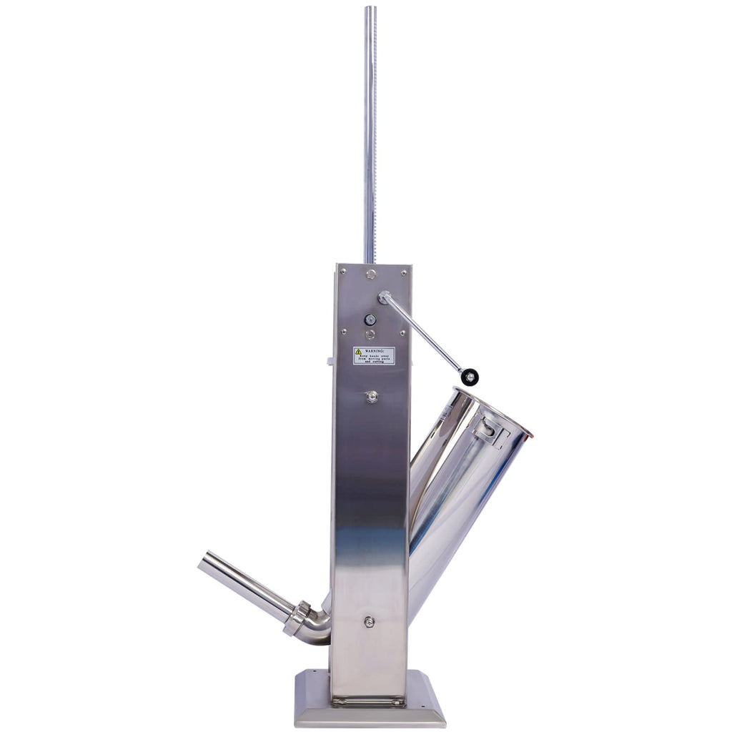 Stainless Steel Sausage Stuffer 15LB 7L with 4 Nozzles W546193