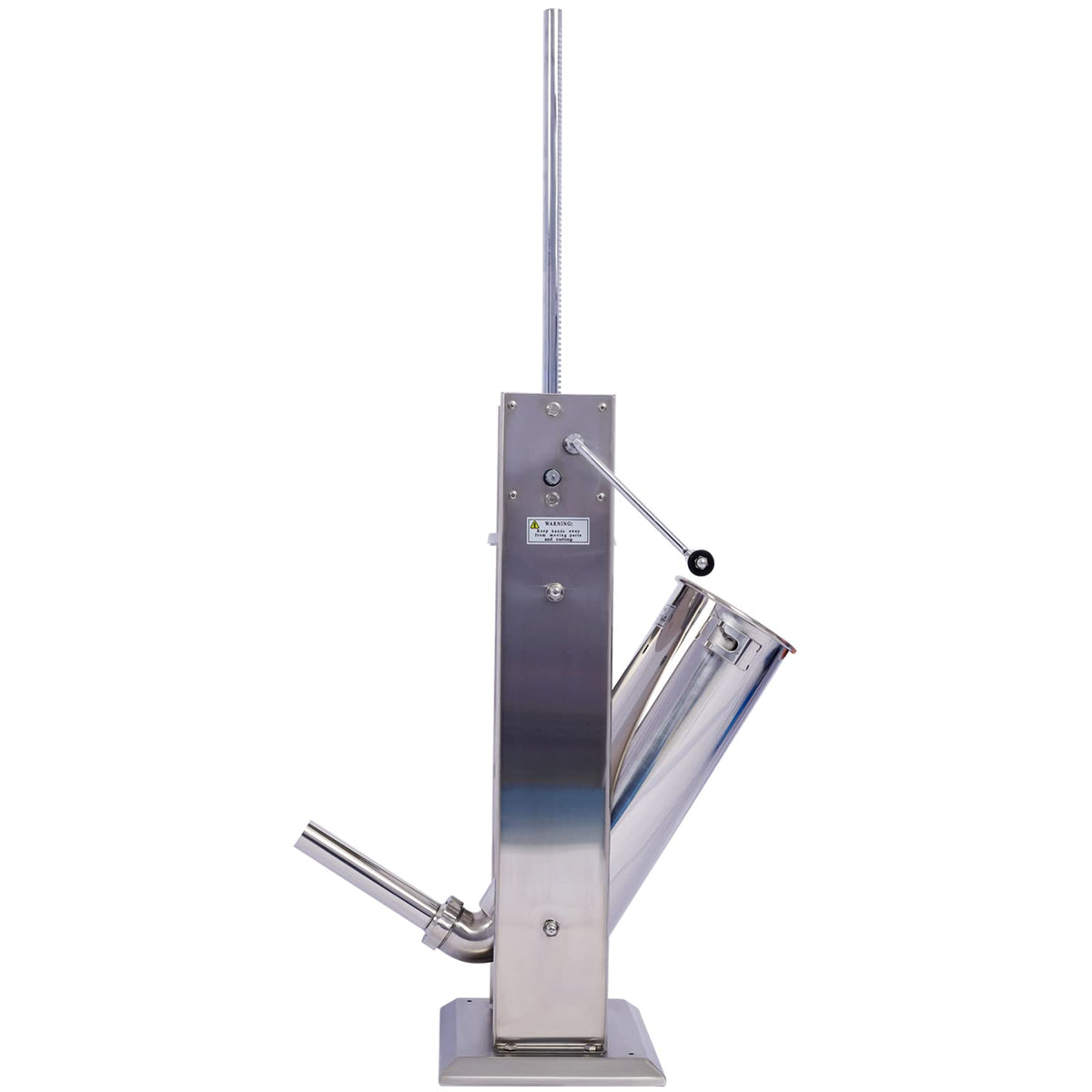 Stainless Steel Sausage Stuffer 15LB 7L with 4 Nozzles W546193