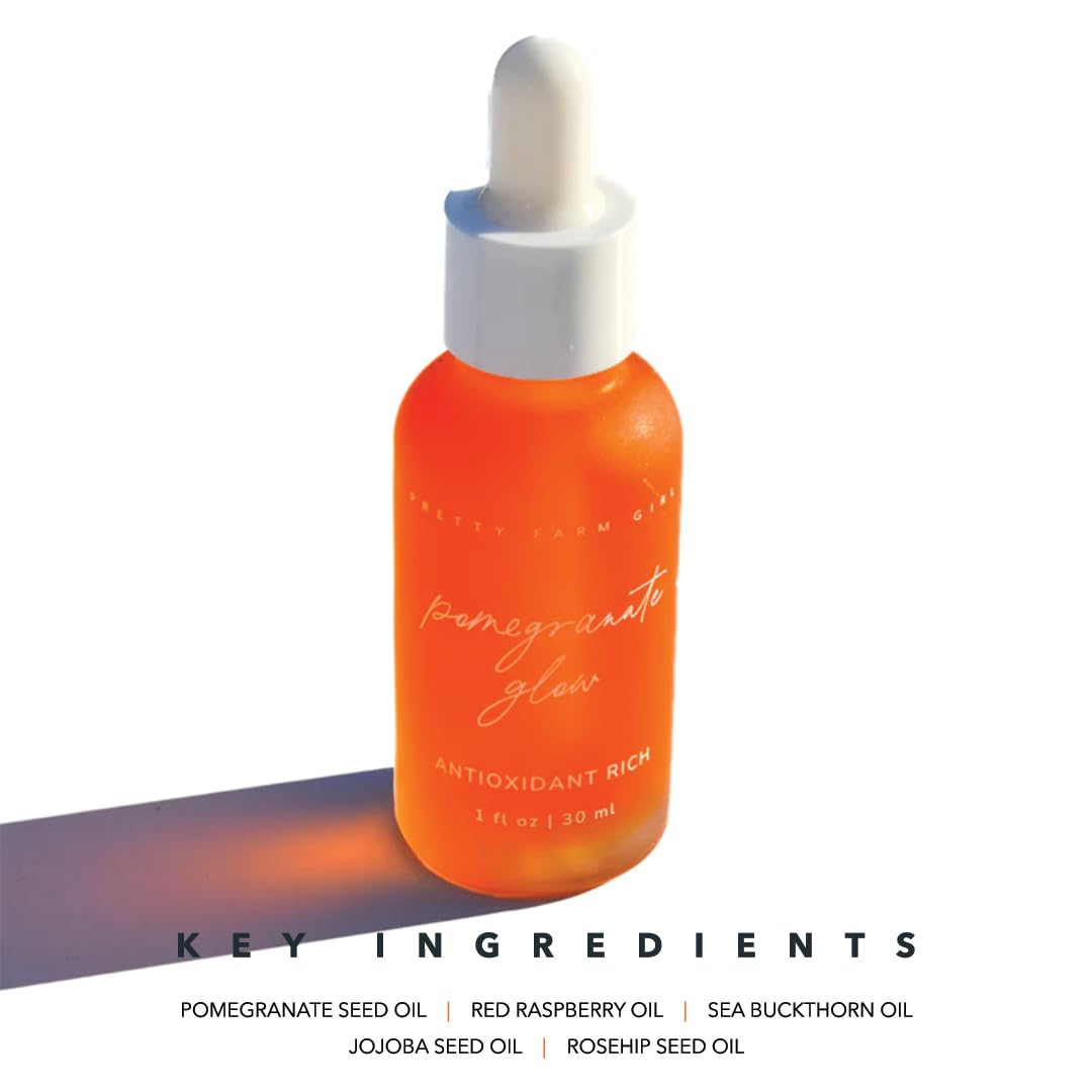 Pomegranate Rosehip Jojoba Face Serum 1oz C551
