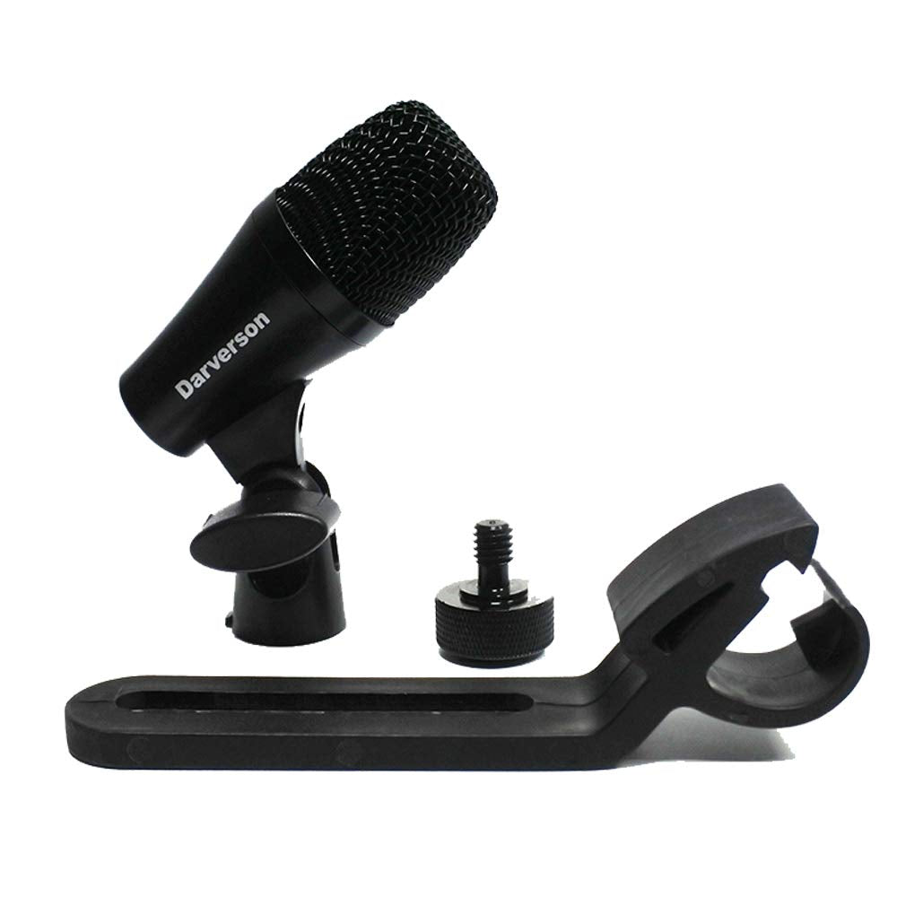 Cardioid Dynamic Drum Microphone with Fixed Holder Mount H579526