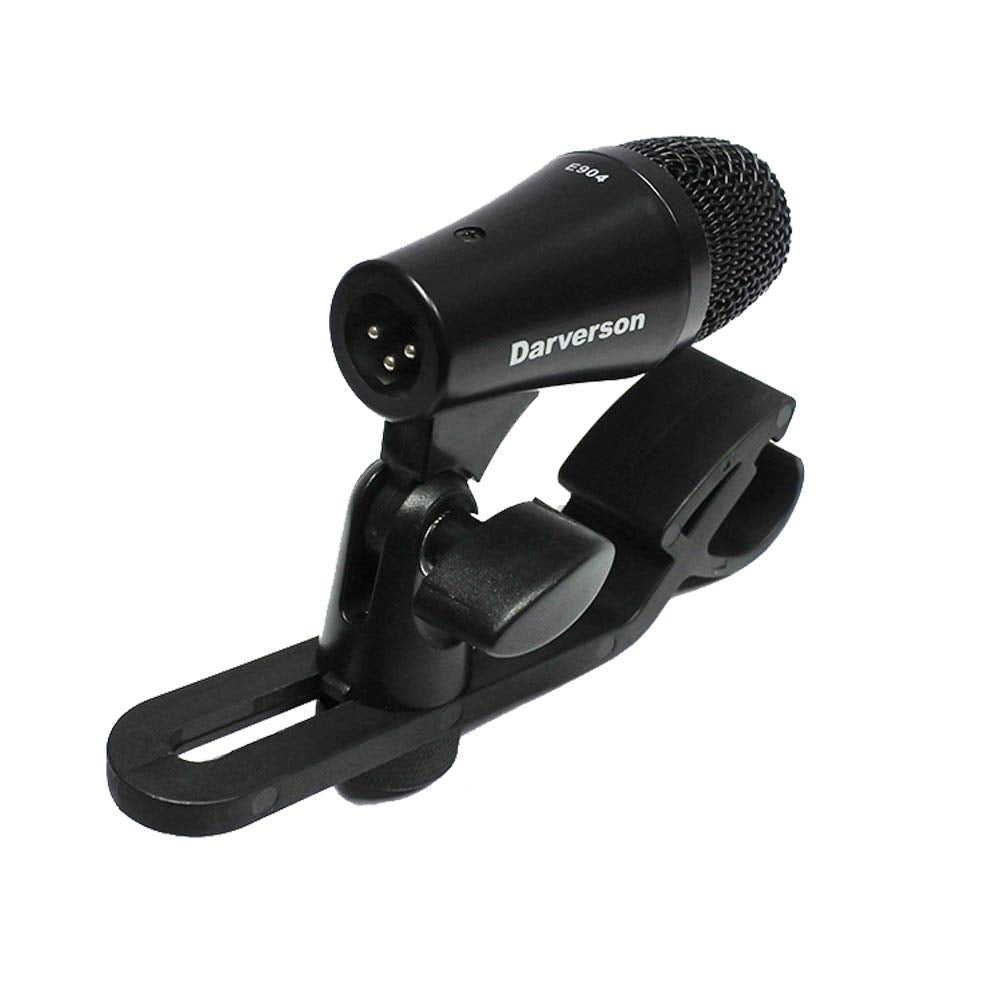 Cardioid Dynamic Drum Microphone with Fixed Holder Mount H579526