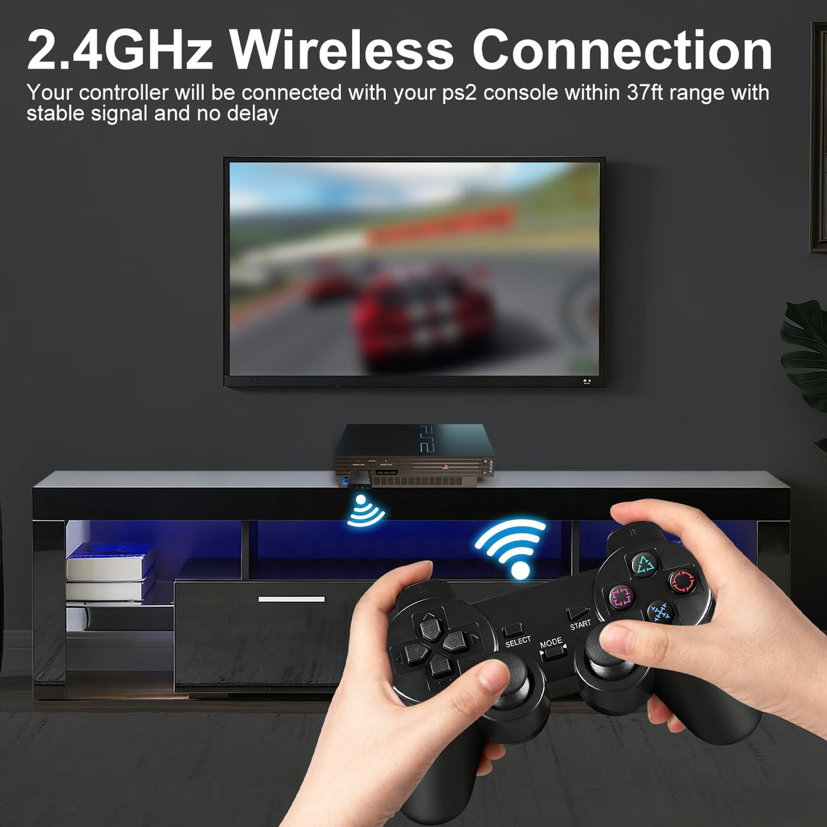 2 Pack 2.4GHz Wireless Controller J116