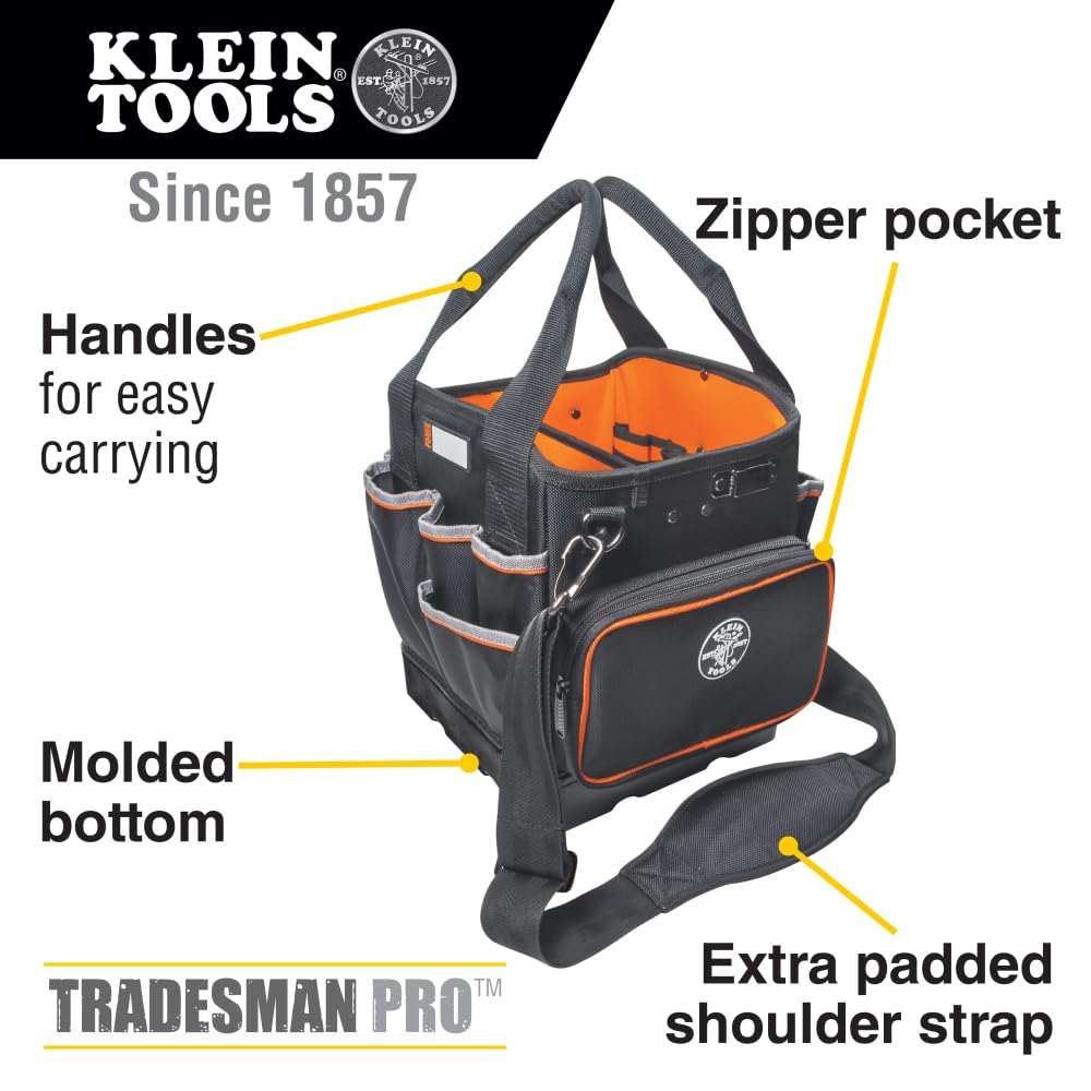 Tool Bag with Shoulder Strap and 40 Pockets H152