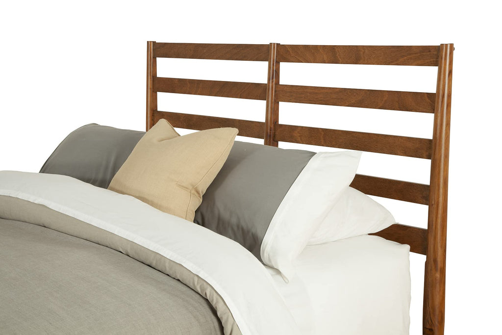 Chestnut California King Slat Back Bed S414