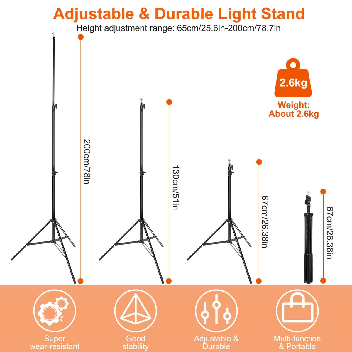 10Ft Wide Backdrop Stand Kit L211564