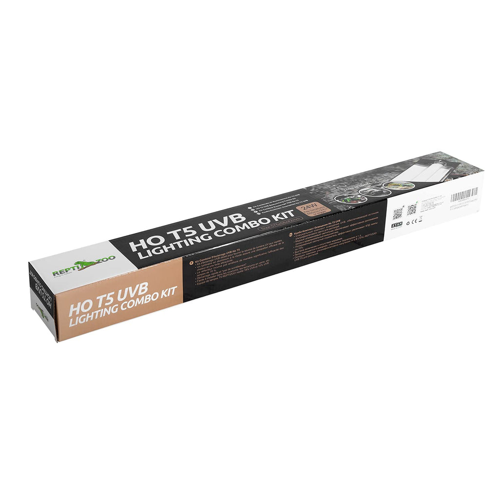 T5 HO UVB Lighting Combo Kit with Desert 10.0 UVB T5 Lamp F7762