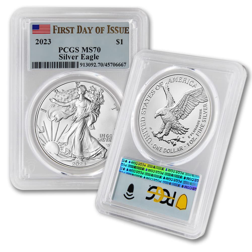 1 oz American Silver Eagle Coin MS-70 C5453