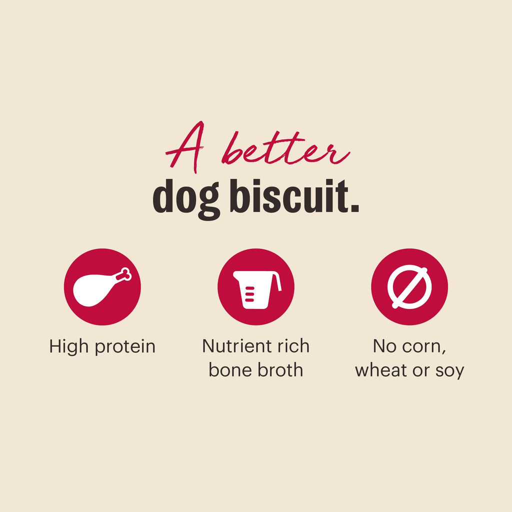 Grain Free Beef Bone Broth Sweet Potato Dog Treats 8 oz M4899