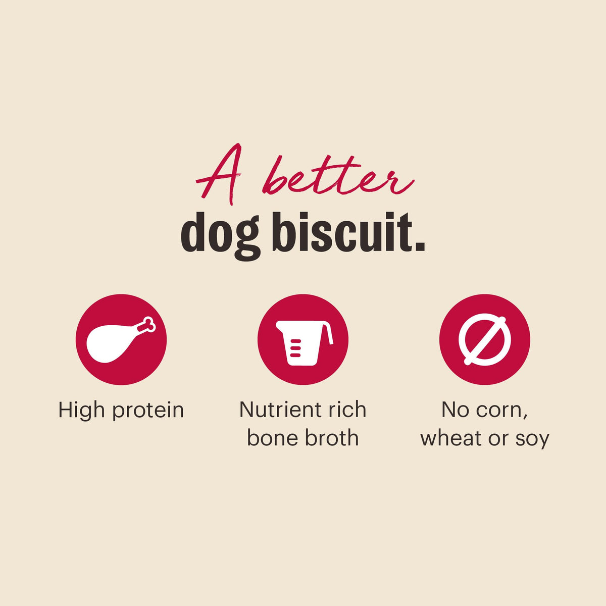 Grain Free Beef Bone Broth Sweet Potato Dog Treats 8 oz M4899