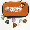 Guitar Pick Case Set with 9 Celluloid Guitar Picks D176