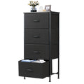 Nightstand with 4 Fabric Drawers L916090