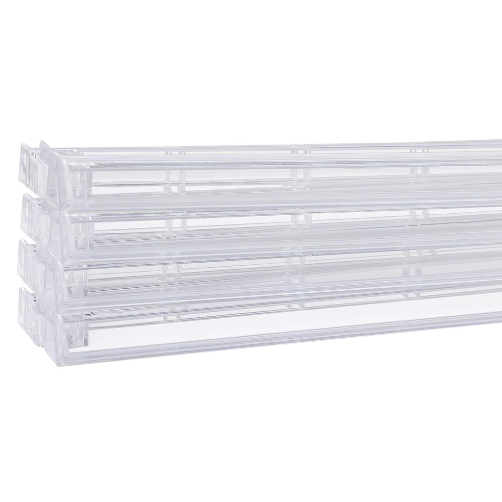 Clear Mahjong Racks with Pushers, 4 Piece Set J707222