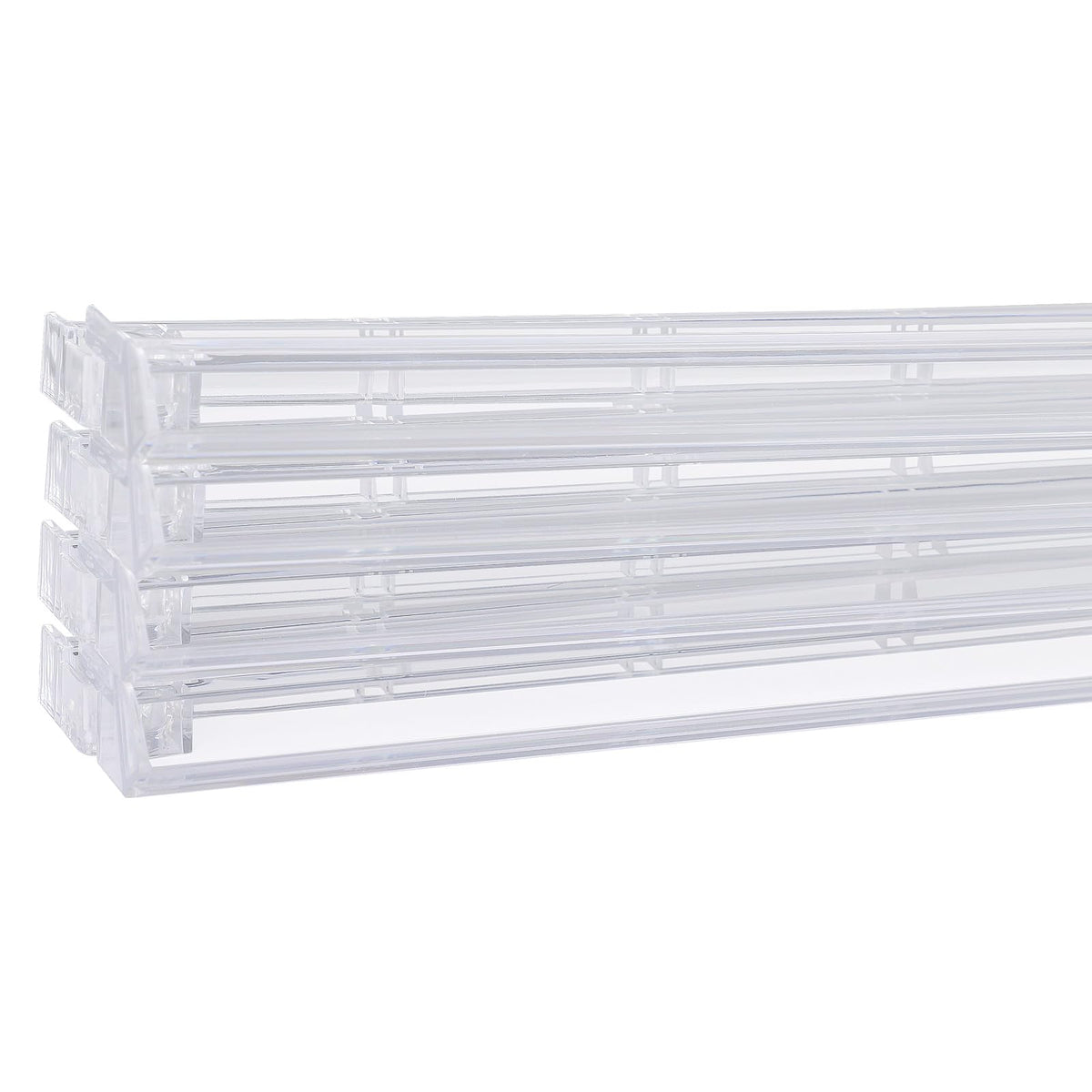 Clear Mahjong Racks with Pushers, 4 Piece Set J707222