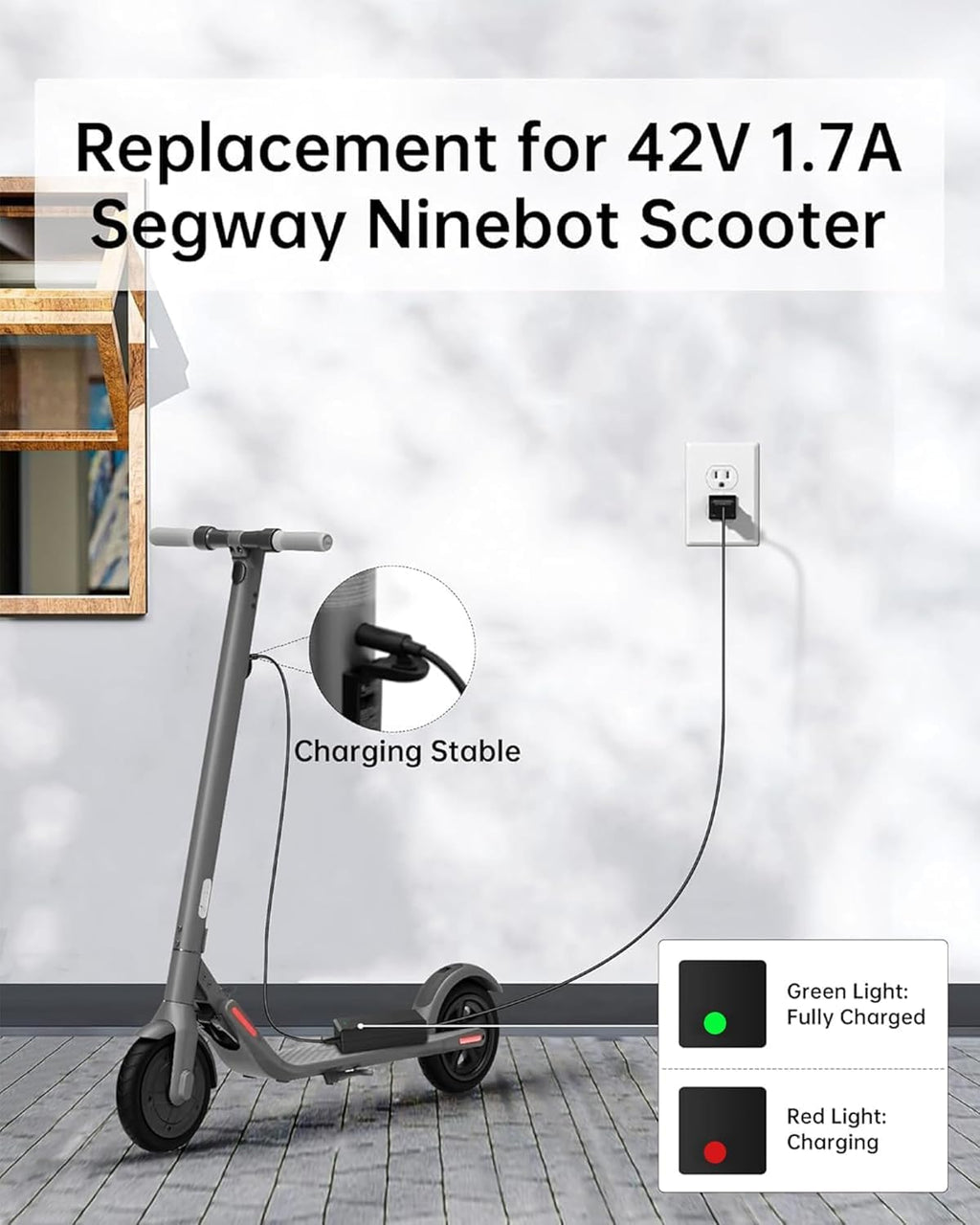 42V 1.7A Charger for Electric Scooter E4140
