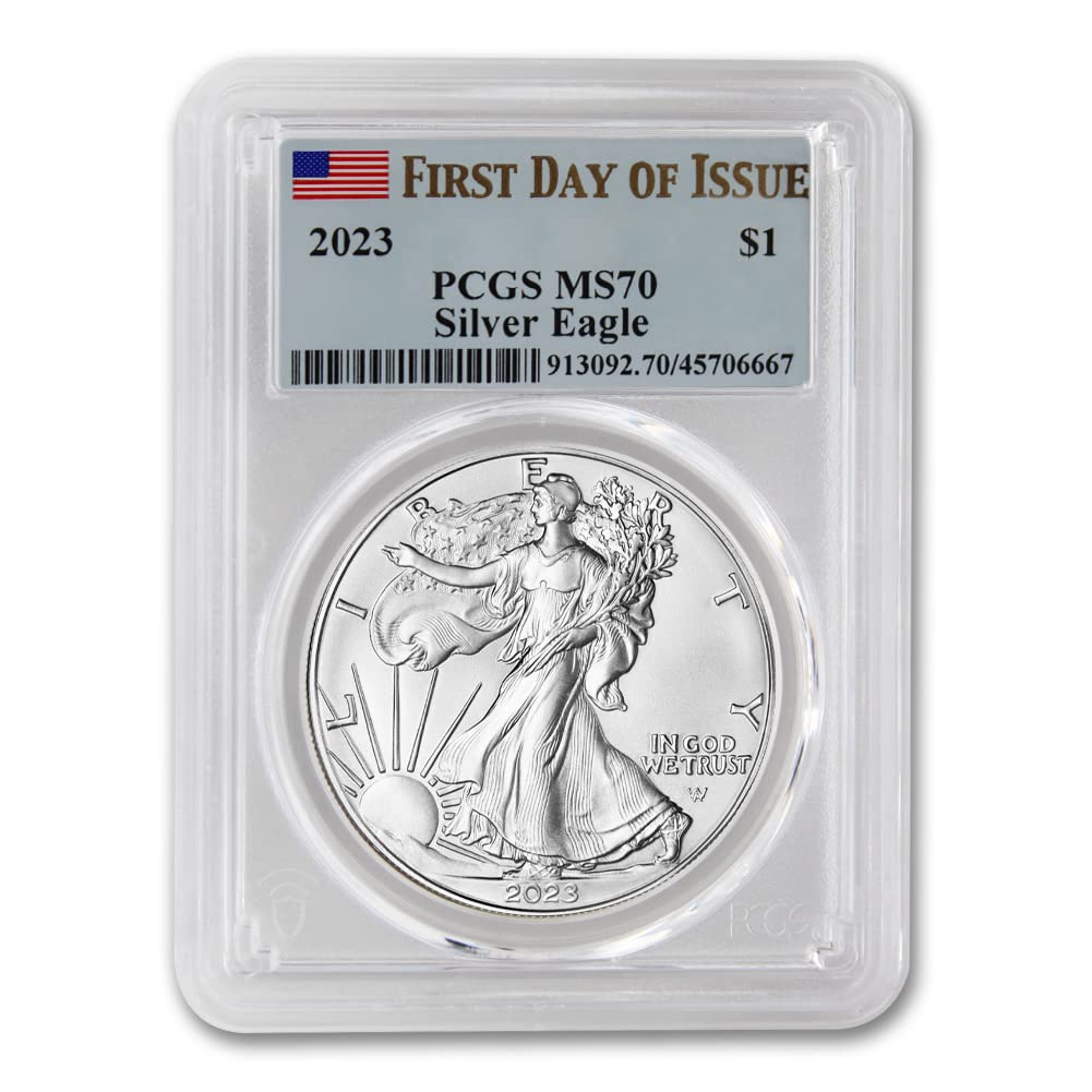1 oz American Silver Eagle Coin MS-70 C5453