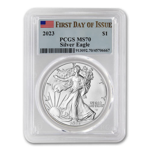 1 oz American Silver Eagle Coin MS-70 C5453