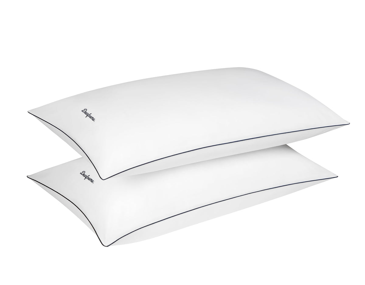 Set of 2 King Size Cotton Down Alternative Bed Pillows I31500