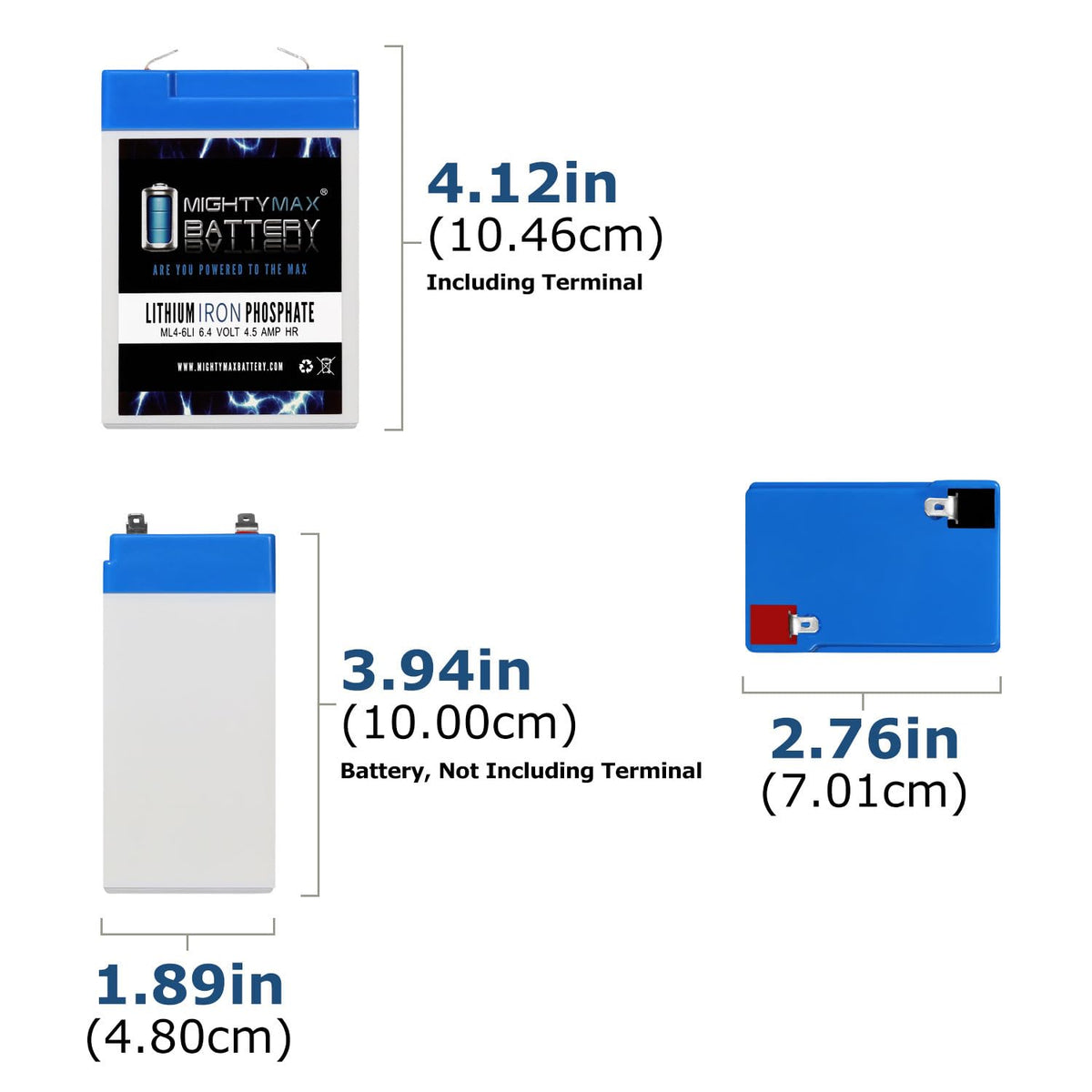6V 4.5AH Lithium Replacement Battery D27781
