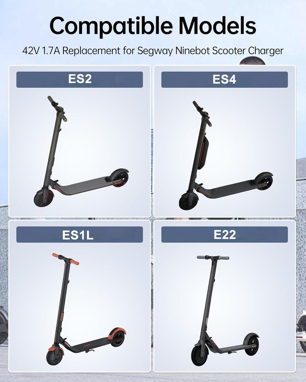 42V 1.7A Charger for Electric Scooter E4140