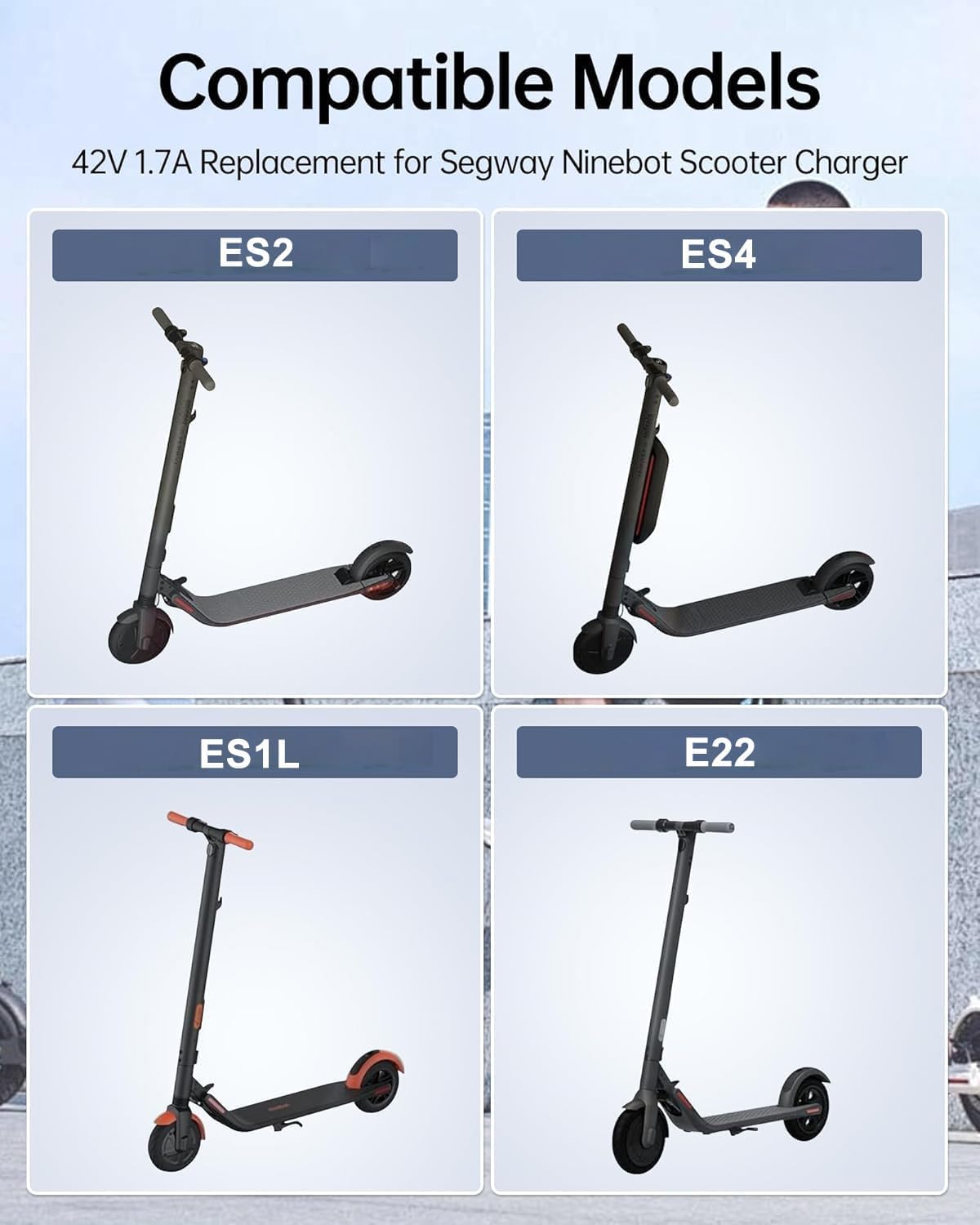 42V 1.7A Charger for Electric Scooter E4140