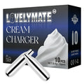 8g Whipped Cream Charger 10 Pack Stainless Steel J73407