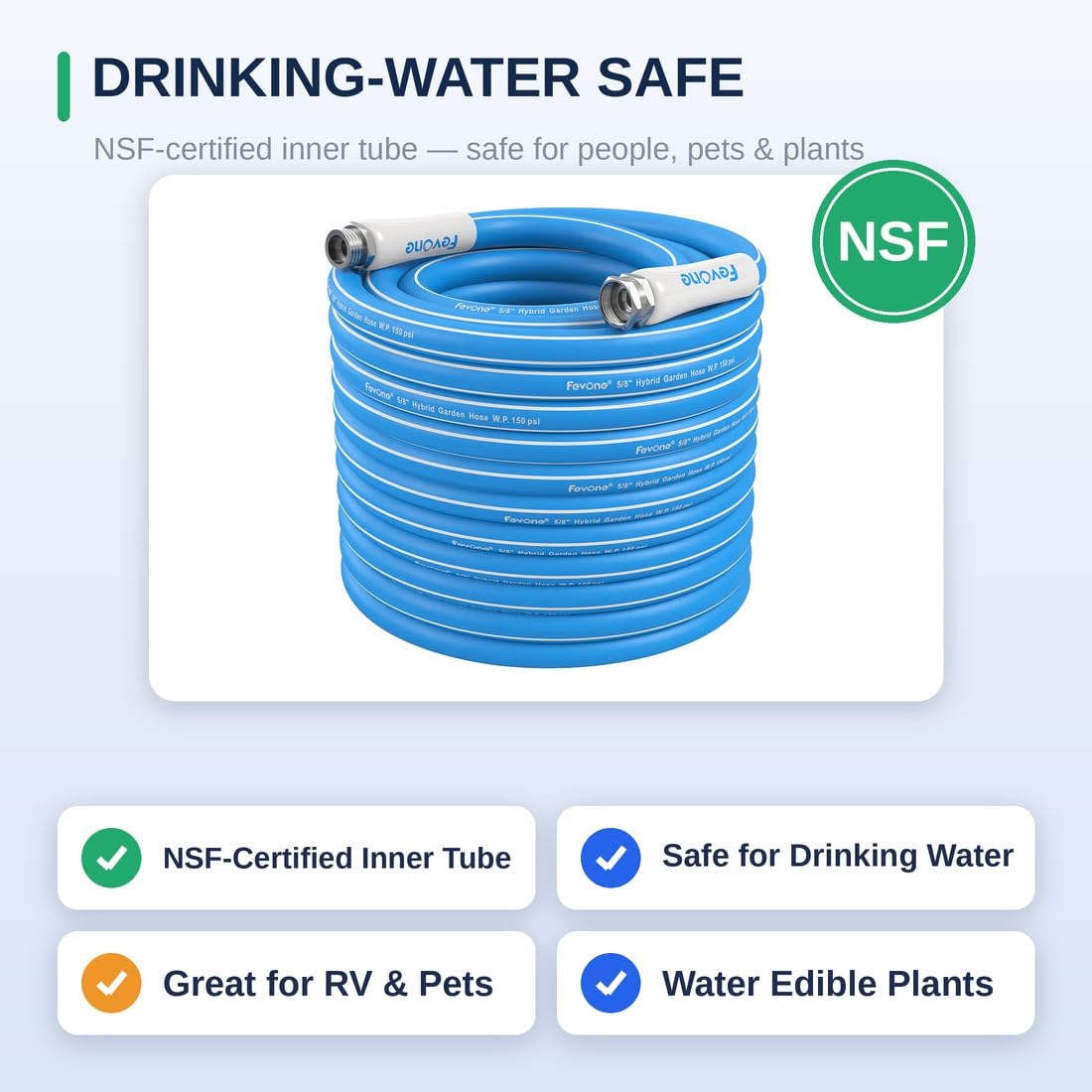 100 ft Heavy Duty Garden Hose G876226
