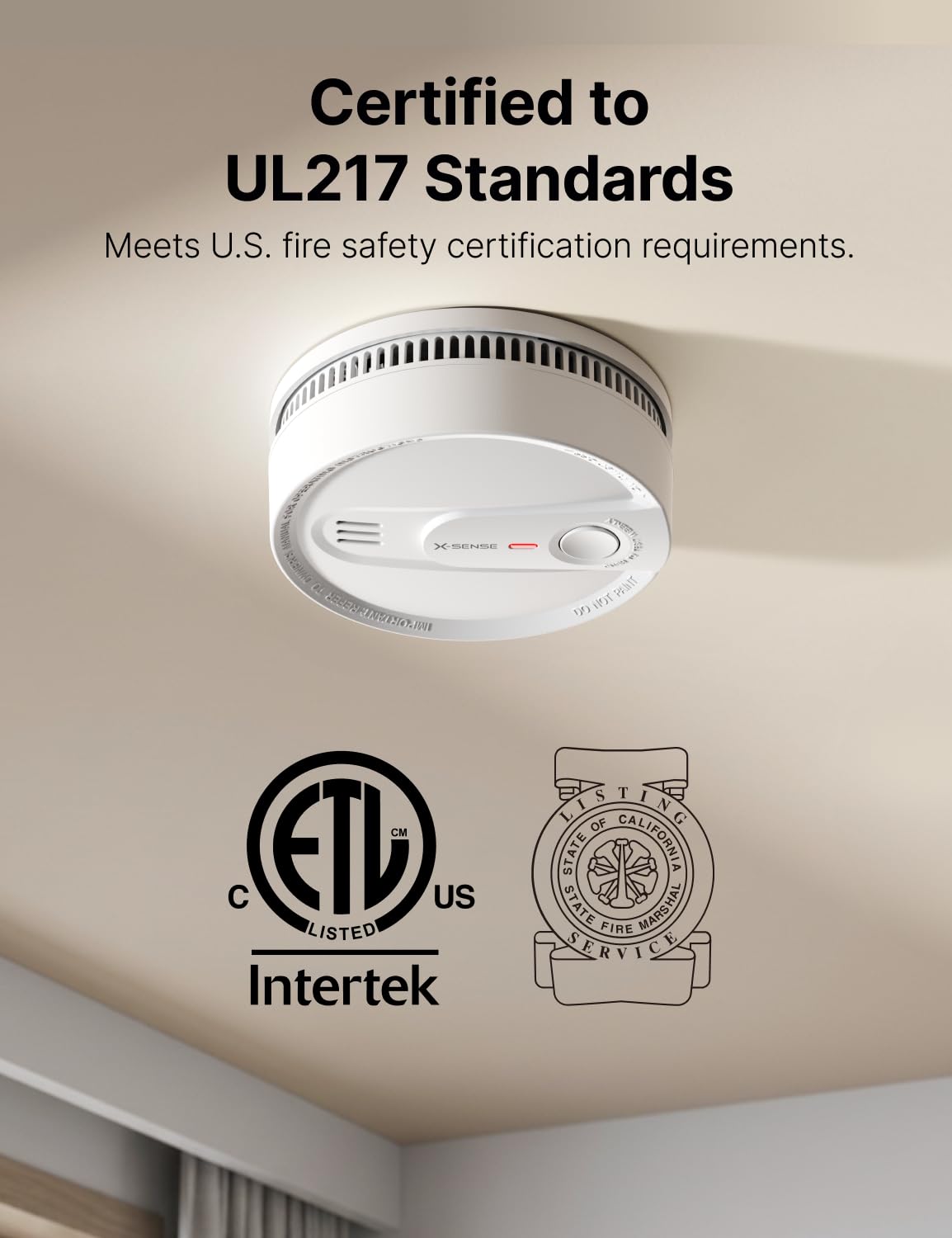 Smoke Detector 10-Year Battery 3-Pack G42109
