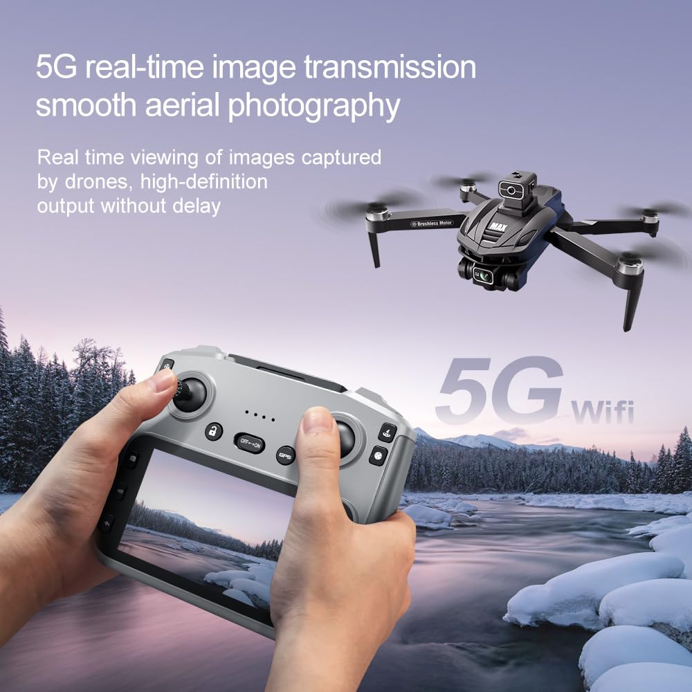 4K Camera GPS Drone with 4.5" LCD Controller V11930