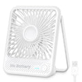 White USB Desk Fan Z718