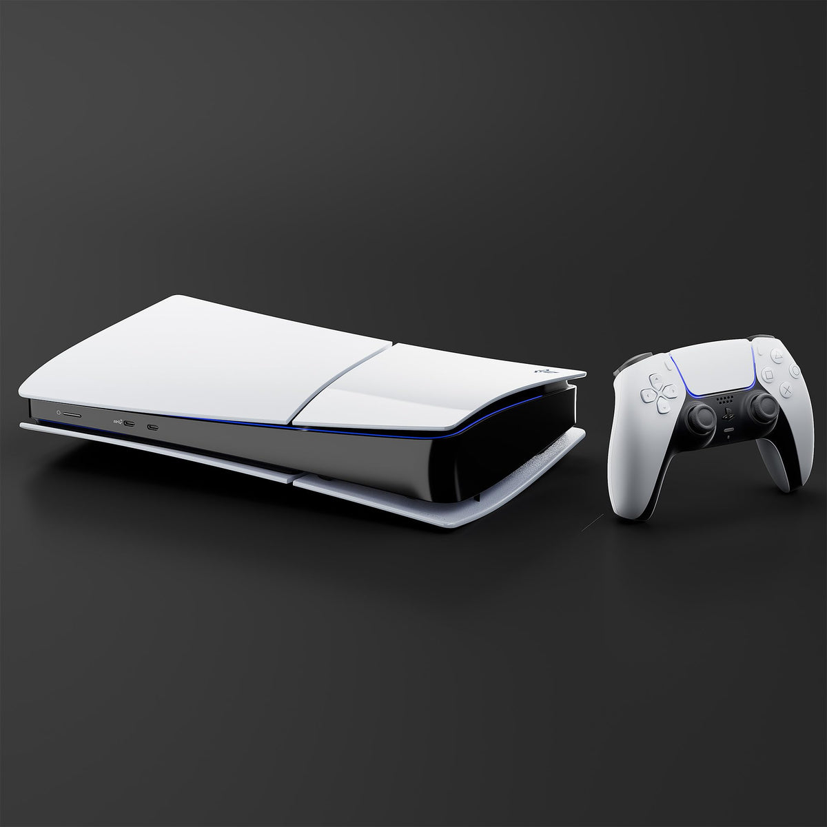 White Slim Digital Edition Gaming Console N95255