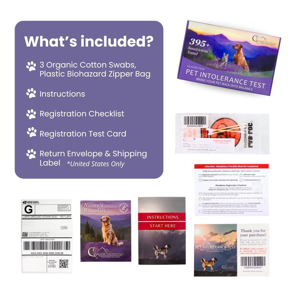 Pet Intolerance Test Dogs & Cats X8976