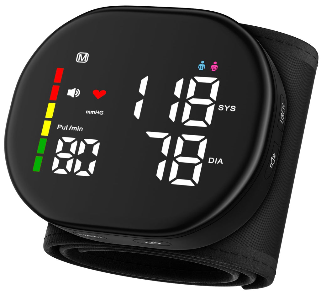 Wrist Blood Pressure Monitor Black T4582