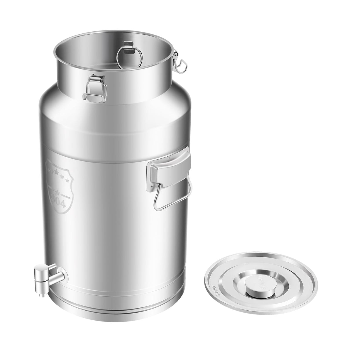 35L Stainless Steel Milk Can with Faucet J8771