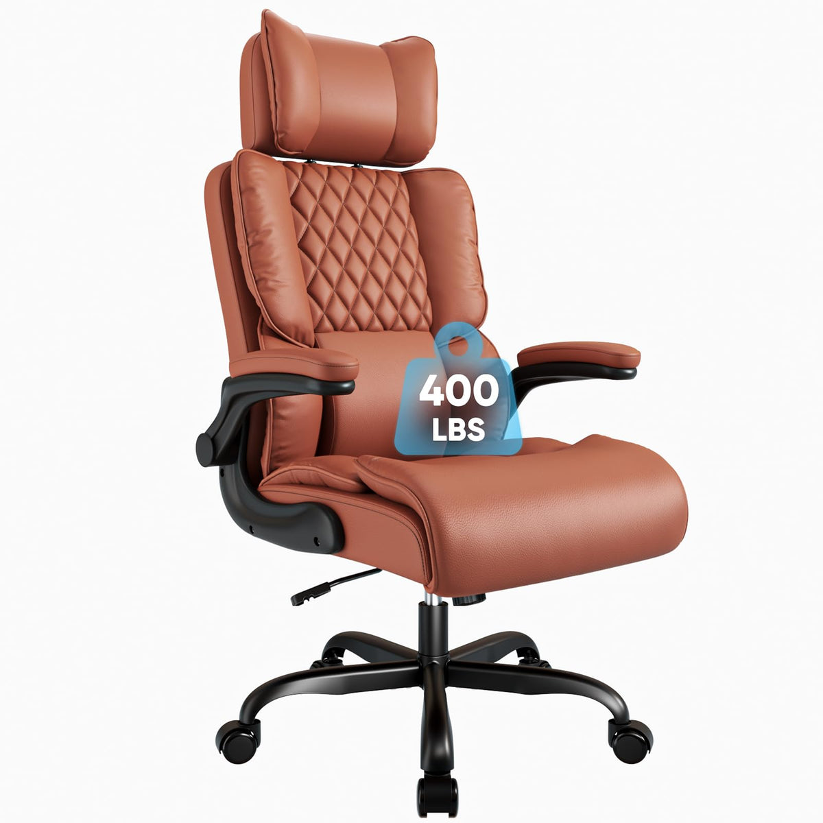 Big and Tall Office Chair with Adjustable Headrest M724647