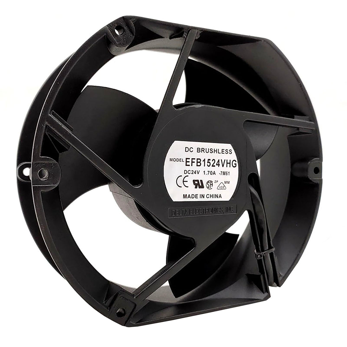 24V 172mm Cooling Fan 3Pin 3Wire Dual Ball N629