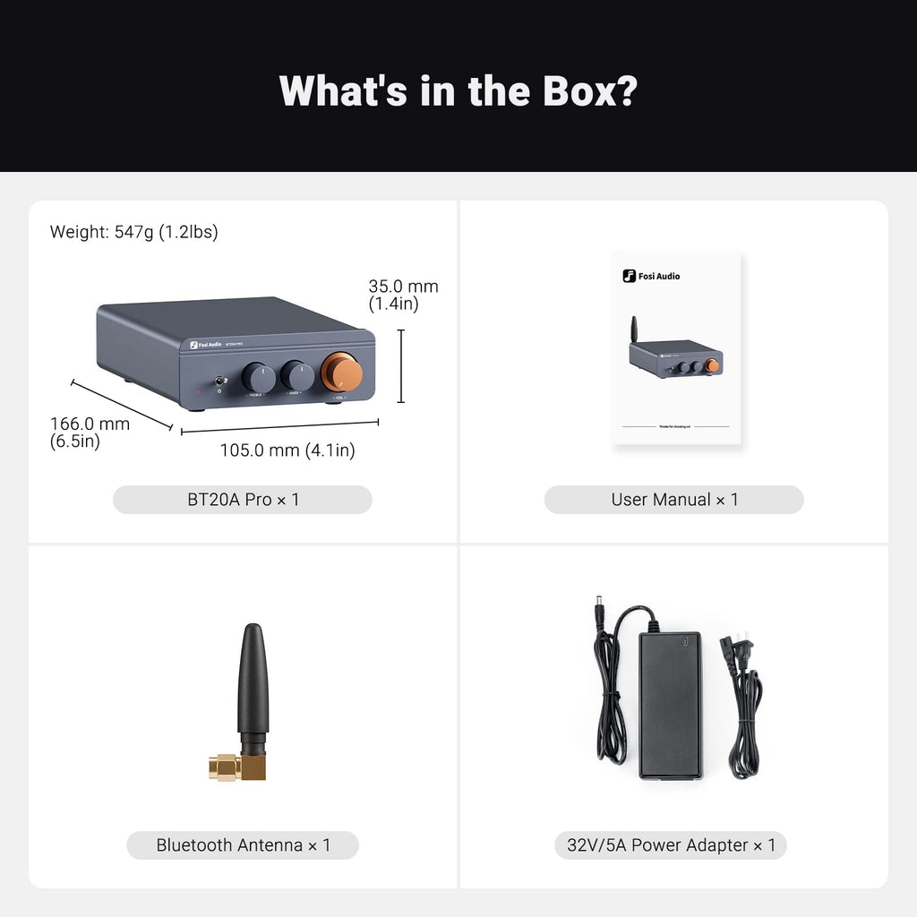 Bluetooth 5.0 300W x2 2 Channel Class D Amplifier M42038