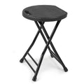 Folding Stool with Handle and Non-Slip Feet X634