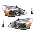 Replacement Headlight Lamp Set Left and Right Z8766