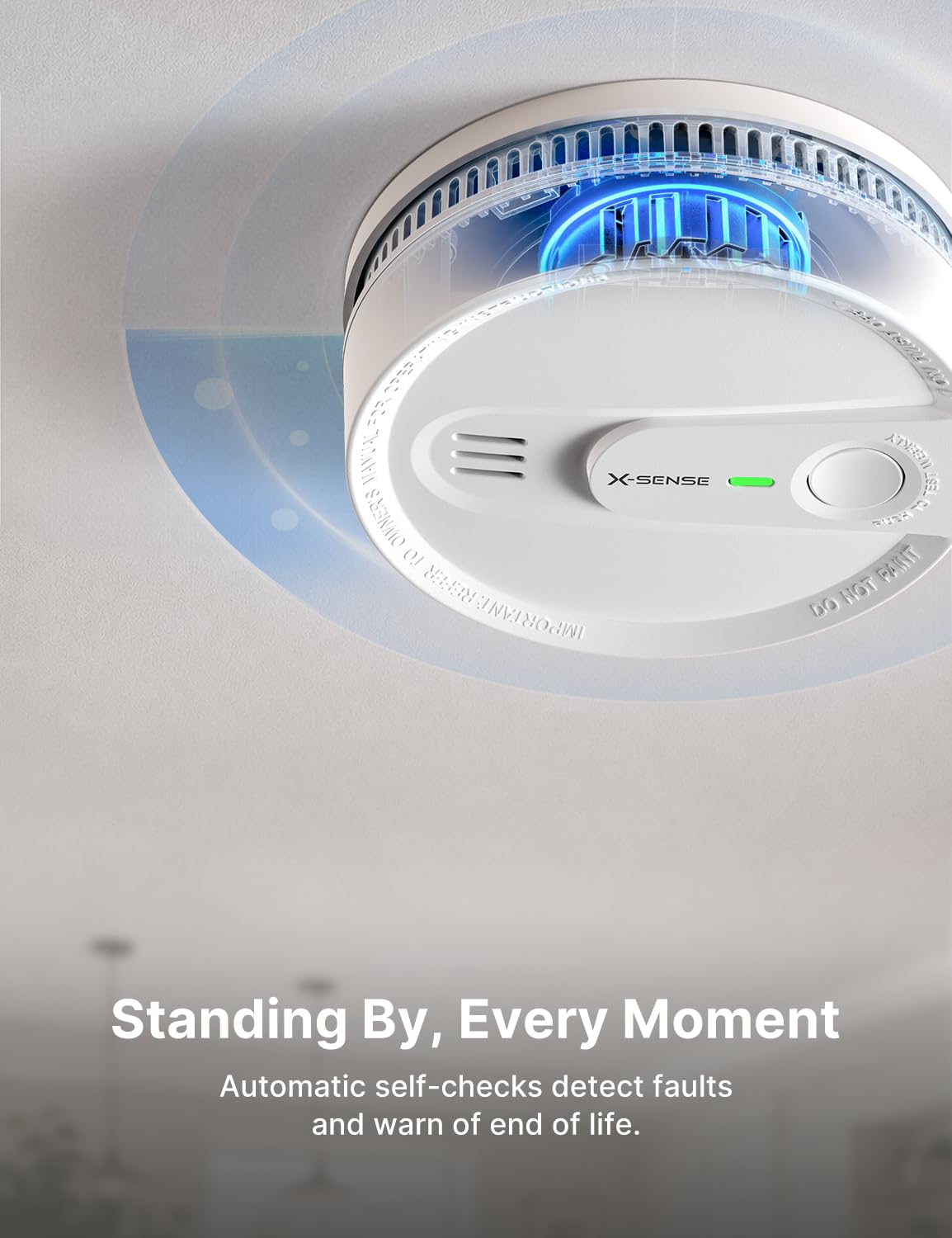 Smoke Detector 10-Year Battery 3-Pack G42109