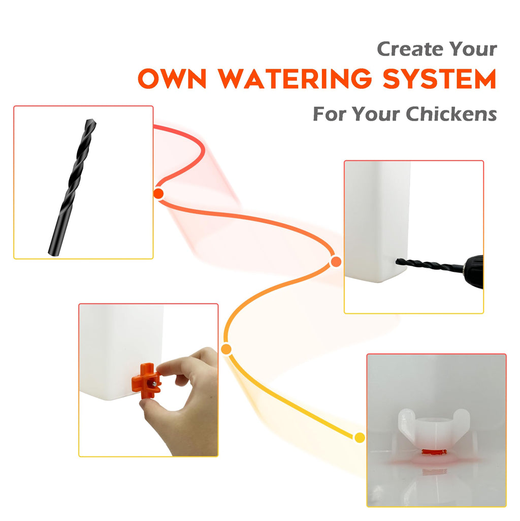 Chicken Waterer Nipple 16 Pack I652682