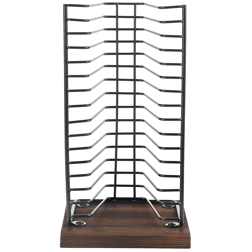 Black Metal CD Storage Rack C592
