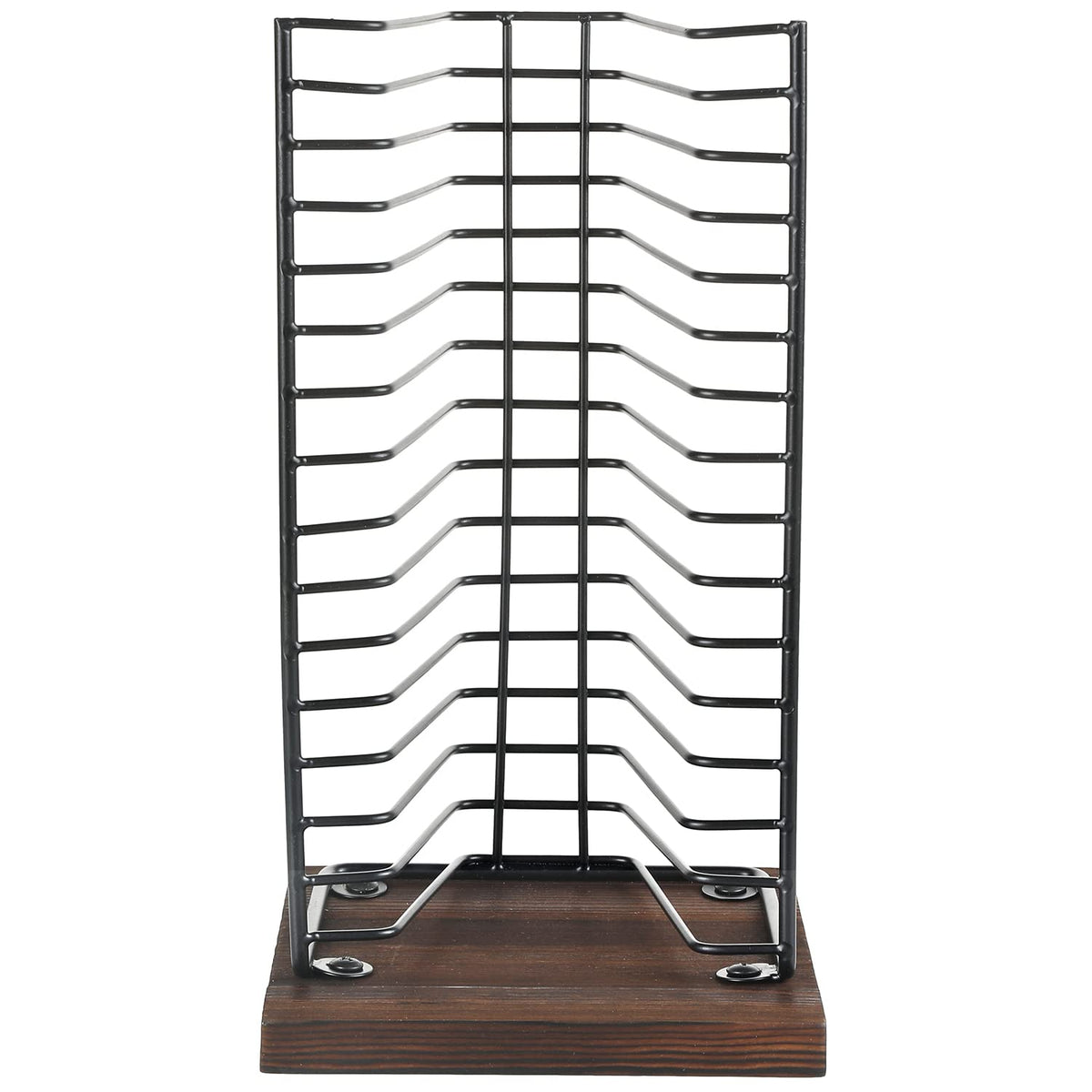 Black Metal CD Storage Rack C592