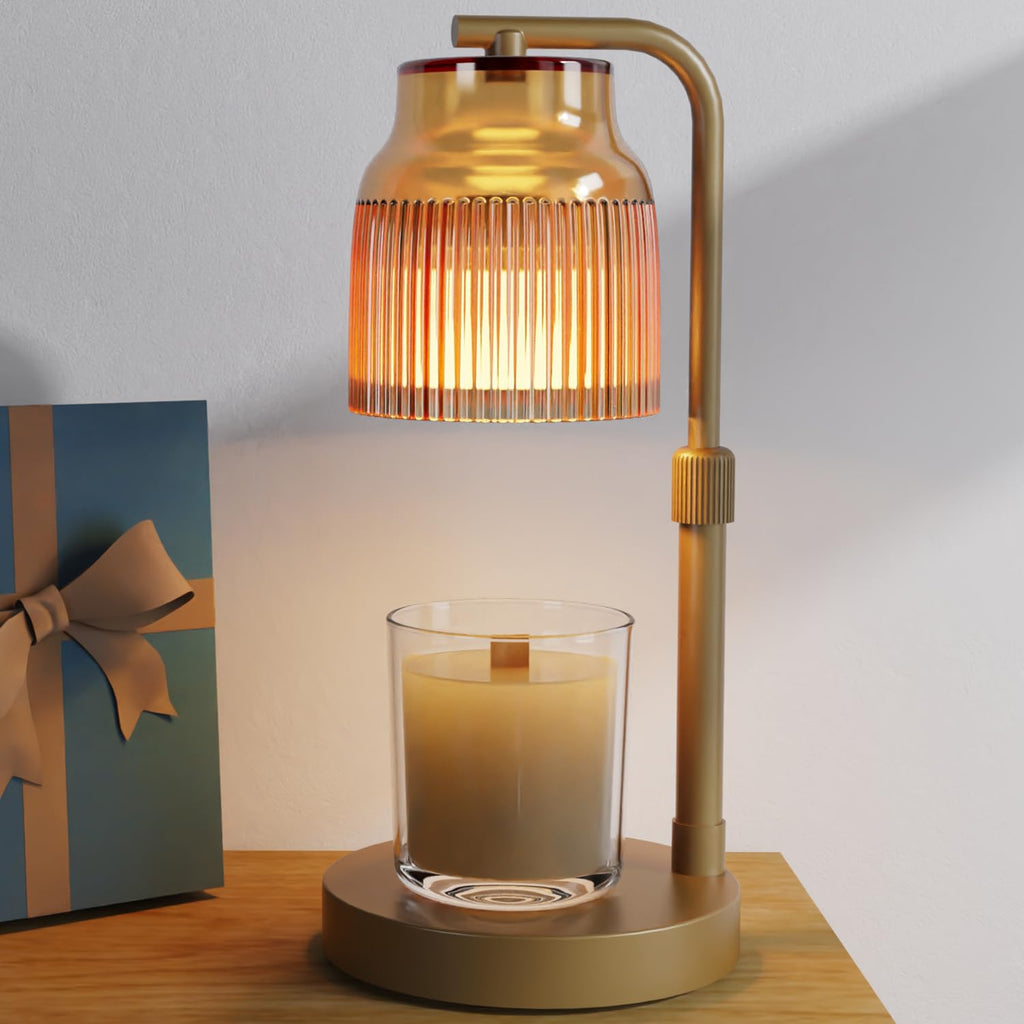 Candle Warmer Lamp with Timer Dimmer Adjustable Height Y1639