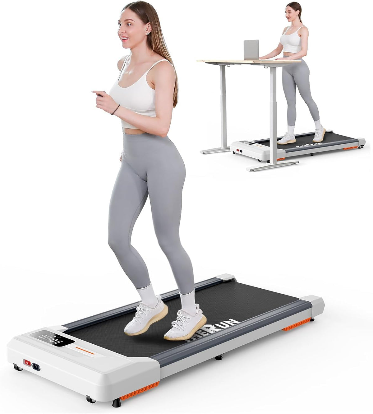 Portable Walking Pad Treadmill Y333846