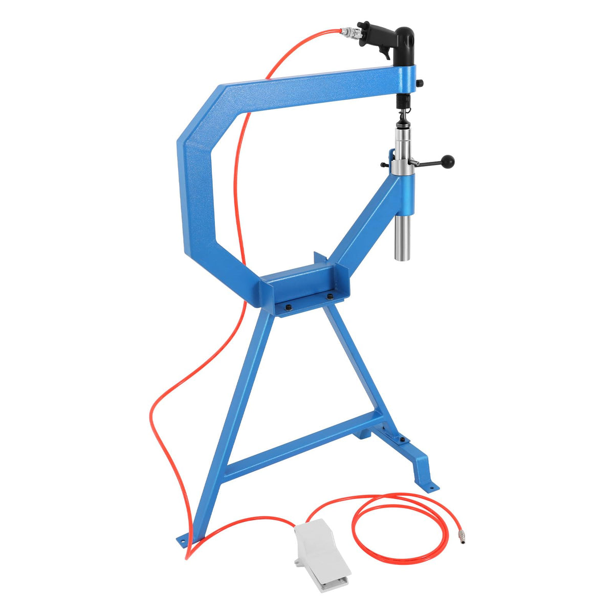 Pneumatic Planishing Hammer Metal Shrinker Stretcher with Stand & Pedal J948469